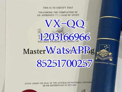 Australian National University Diploma