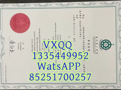 Diploma from Macau Polytechnic University