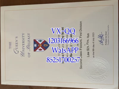 Diploma from Queen's University Belfast