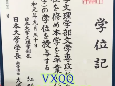 Diploma from Tokyo International Studies University