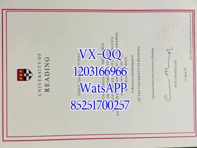 Diploma from the University of Reading