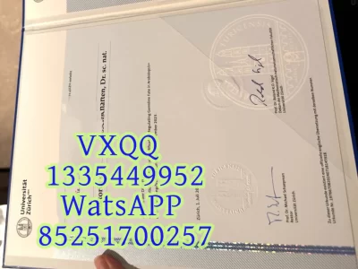 Diploma from the University of Zurich
