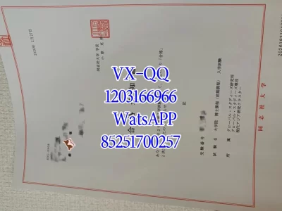 Graduation Certificate from Tongshi University
