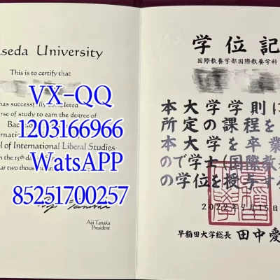 Waseda University Degree Certificate & Diploma: Complete Guide 2026