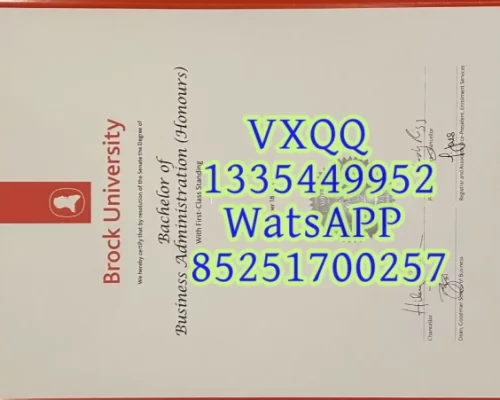 Brooke University Diploma
