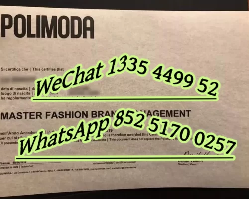 Diploma from Baili Muda Fashion Institute
