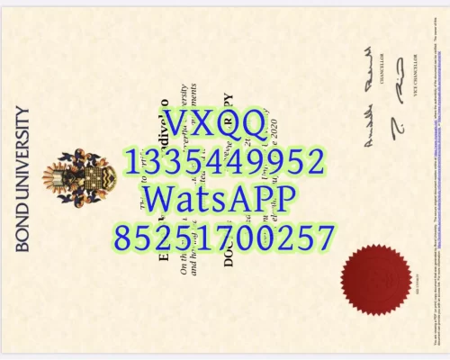 Diploma from Bond University, Australia