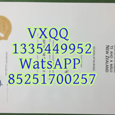 Diploma from East New Zealand Institute of Technology