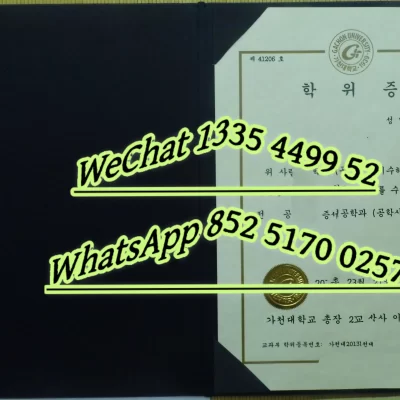 Diploma from Jiaquan University, South Korea