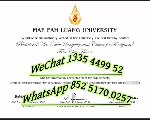 Diploma from Queen Mother's University of Thailand