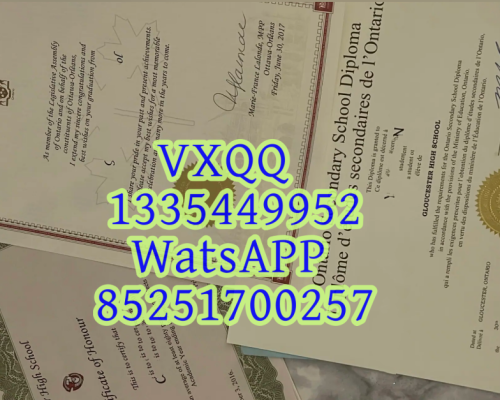 Canadian University Graduation Certificate