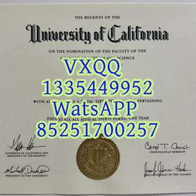 UC Berkeley Diploma