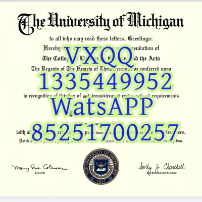 Diploma from the University of Michigan Ann Arbor, USA