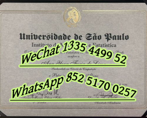 Diploma from S ã o Paulo State University